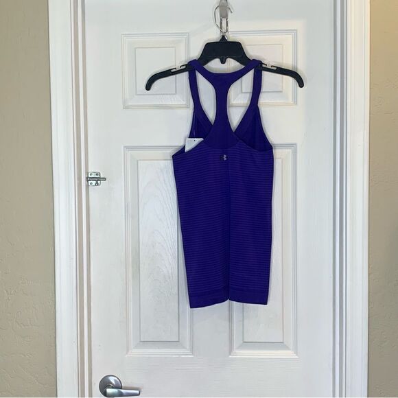 Under Armour Women's Perfect Seamless Tank Size Small Color Monarch - Picture 5 of 11